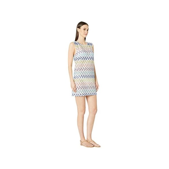 NWT Onia Geo Stitch Marina Poolside Swim Coverup Mini Dress Size Small $265 - Picture 3 of 6
